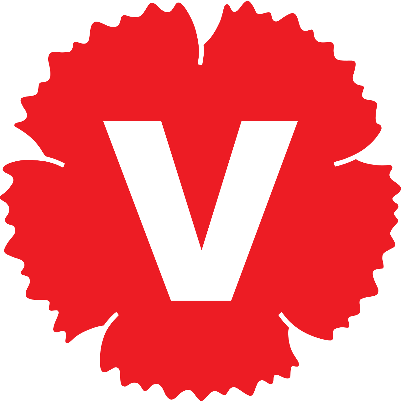 Logotyp för Vänsterpartiet